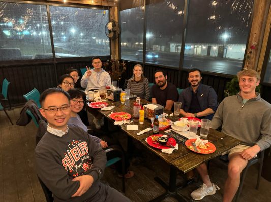 Group dinner 2023 dec